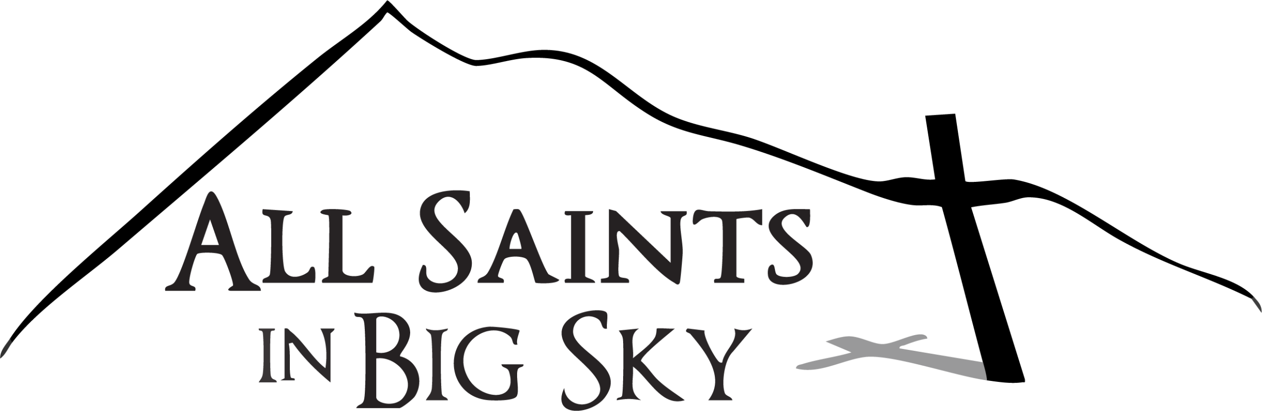 All Saints in Big Sky logo